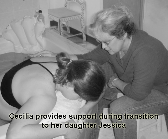Cecilia provides support during transition